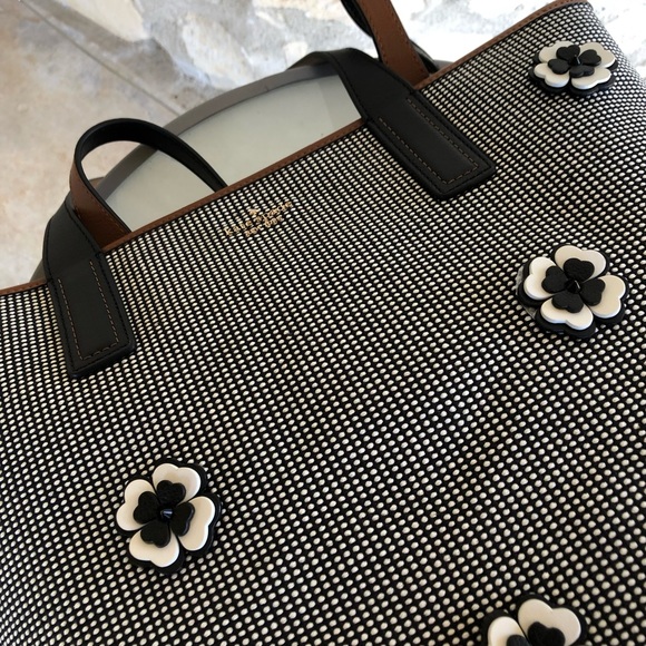 NWT Kate Spade triple compartment floral handbag - Picture 5 of 5